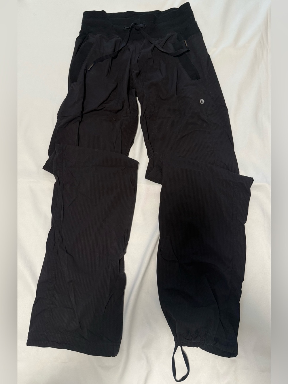 Lululemon Black Dance Studio Pants Unlined 
Full Length Size 4